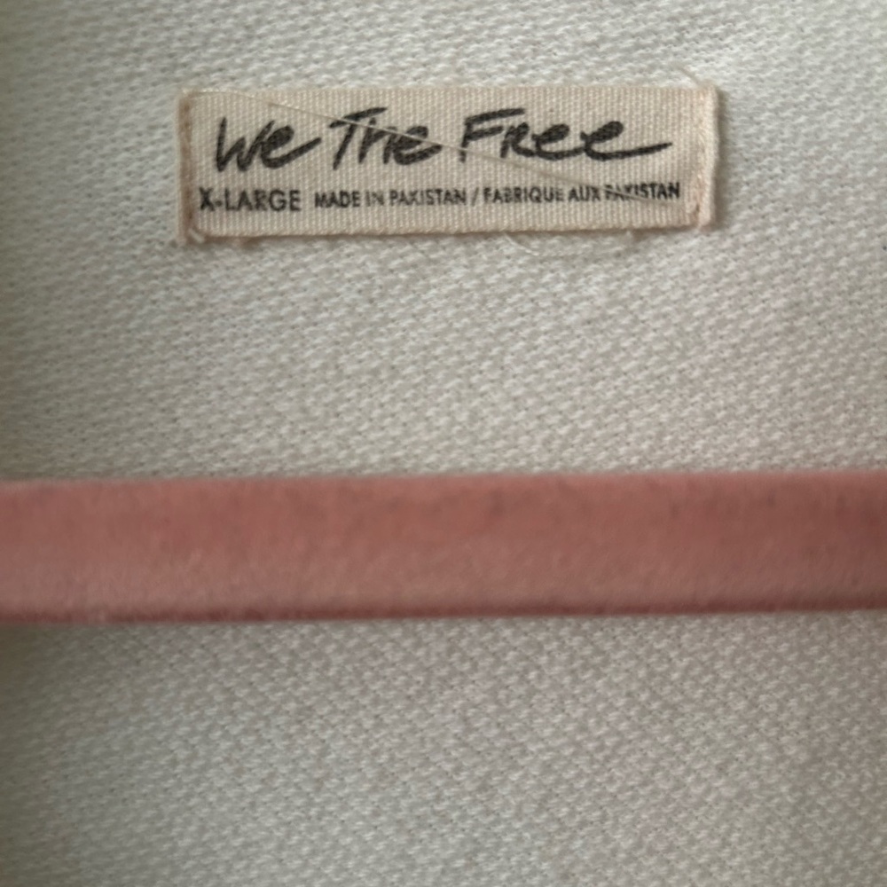 FP We The Free Saturday Cropped Shacket in ivory white xl - Picture 4 of 7